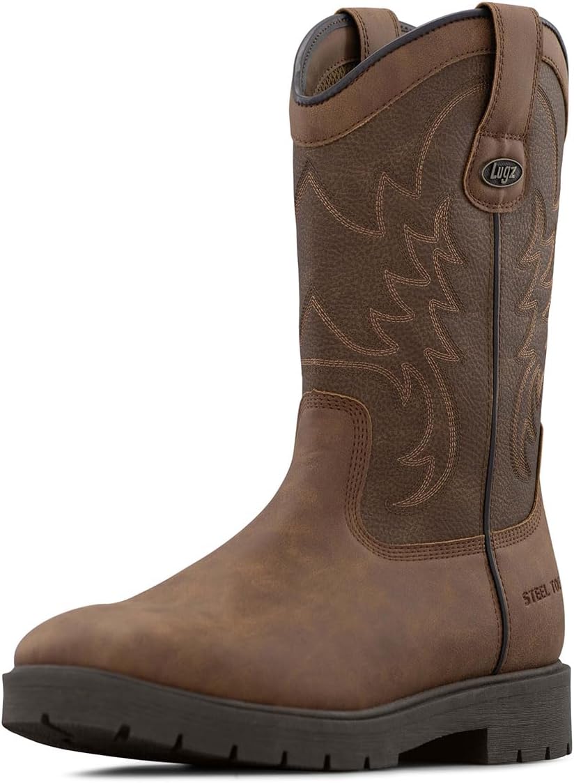Мужские ботинки Lugz Cowboss с стальным носком, темно-коричневый
Мужские ботинки Lugz Cowboss с стальным носком, темно-коричневый