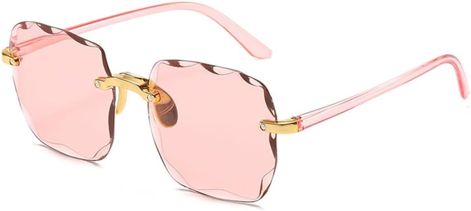 Квадратные солнцезащитные очки без оправы с защитой от УФ-излучения UV400 для женщин, безрамочные солнцезащитные очки с градиентным покрытием DSVIGF, A -Transparent Pink
Квадратные солнцезащитные очки без оправы с защитой от УФ-излучения UV400 для женщин, безрамочные солнцезащитные очки с градиентным покрытием DSVIGF, A -Transparent Pink