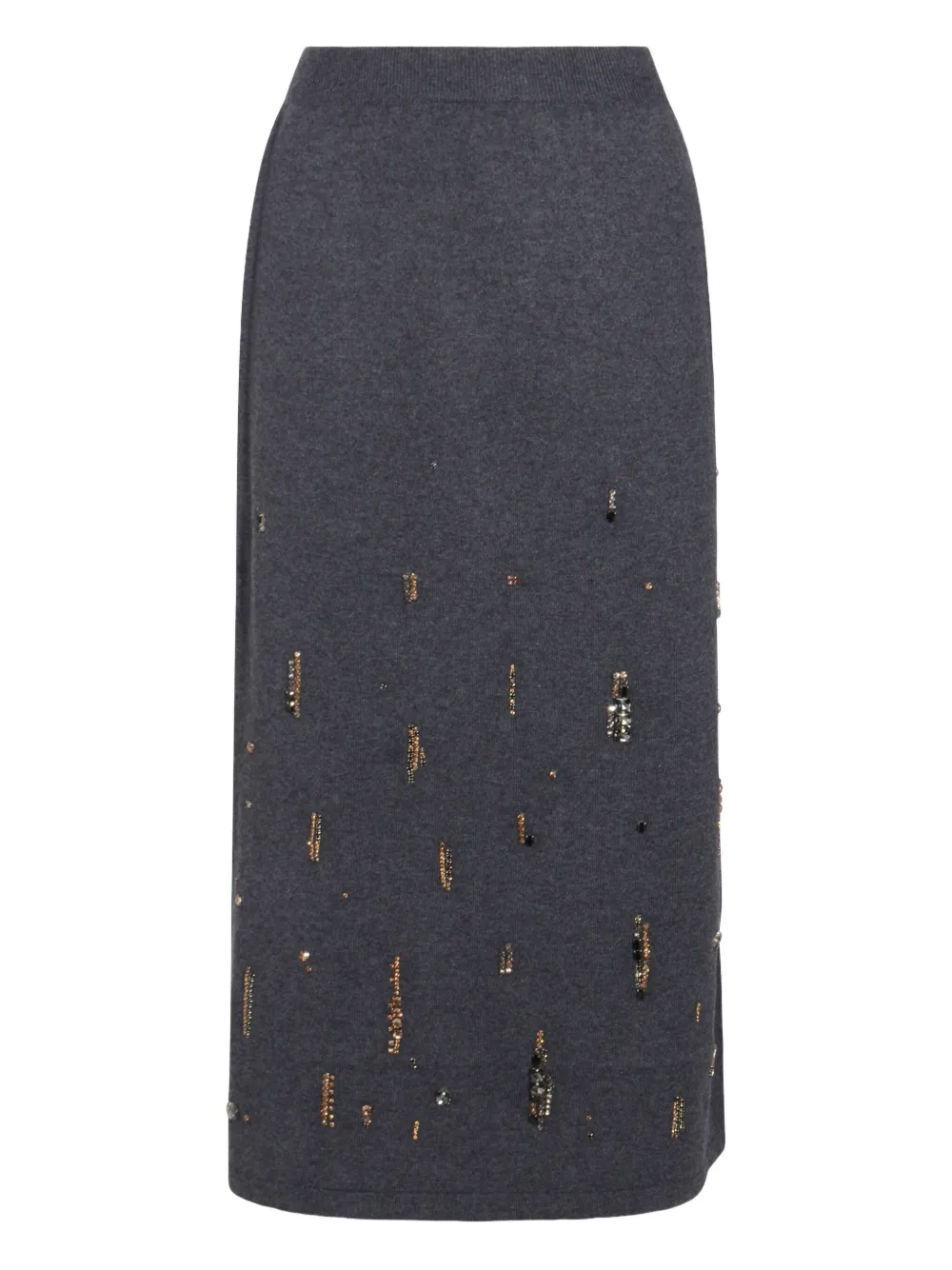 Юбка, украшенная бисером Fabiana Filippi, серый
Юбка, украшенная бисером Fabiana Filippi, серый