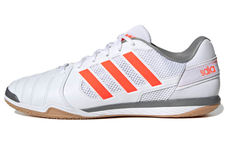 Футбольные бутсы Sala мужские низкие белые/оранжевые Adidas
Футбольные бутсы Sala мужские низкие белые/оранжевые Adidas