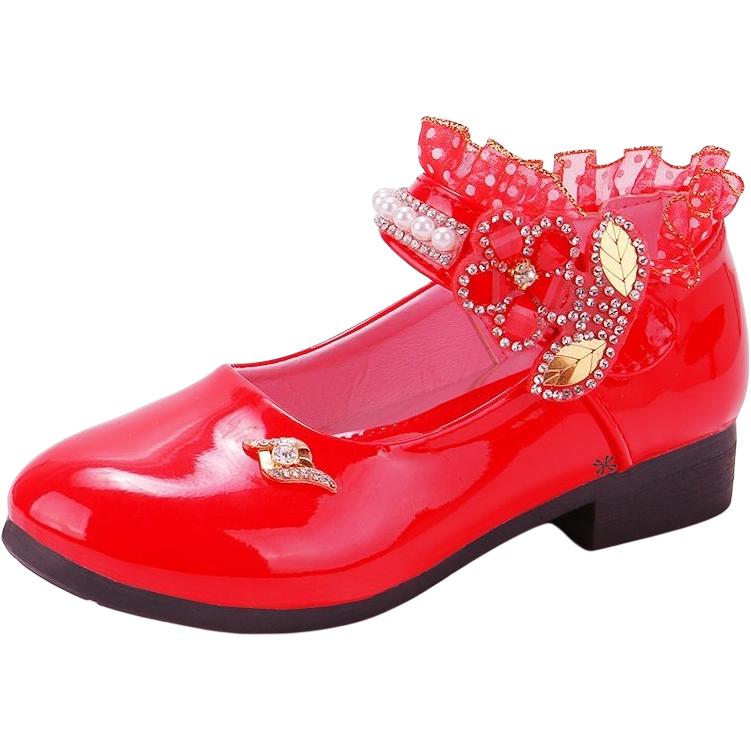 Противоскользящие износостойкие кожаные туфли для детей YUZHAOLIN, красный
Противоскользящие износостойкие кожаные туфли для детей YUZHAOLIN, красный