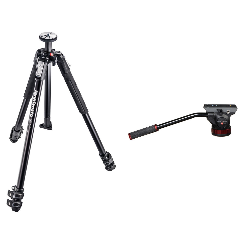 Комплект из видеоголовки Manfrotto 502AH и алюминиевого штатива MT190X3
Комплект из видеоголовки Manfrotto 502AH и алюминиевого штатива MT190X3