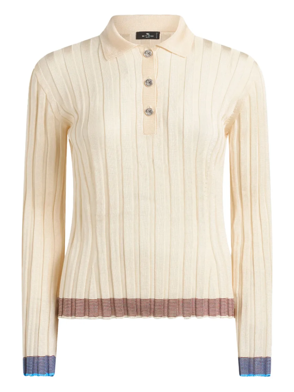 Рубашка поло в рубчик ETRO, нейтральный
Рубашка поло в рубчик ETRO, нейтральный