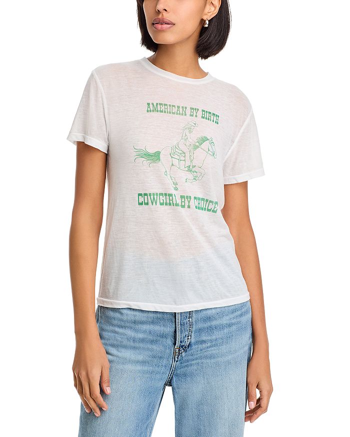 Классическая футболка Cowgirl RE/DONE, белый
Классическая футболка Cowgirl RE/DONE, белый