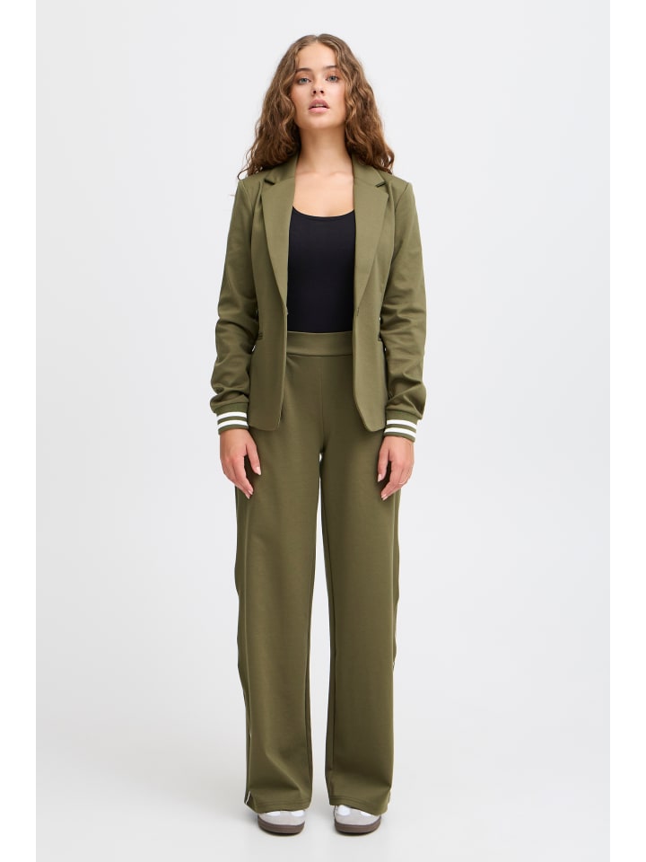 ICHI Повседневные брюки IXKATE прямого кроя, Каламата
ICHI Повседневные брюки IXKATE прямого кроя, Каламата