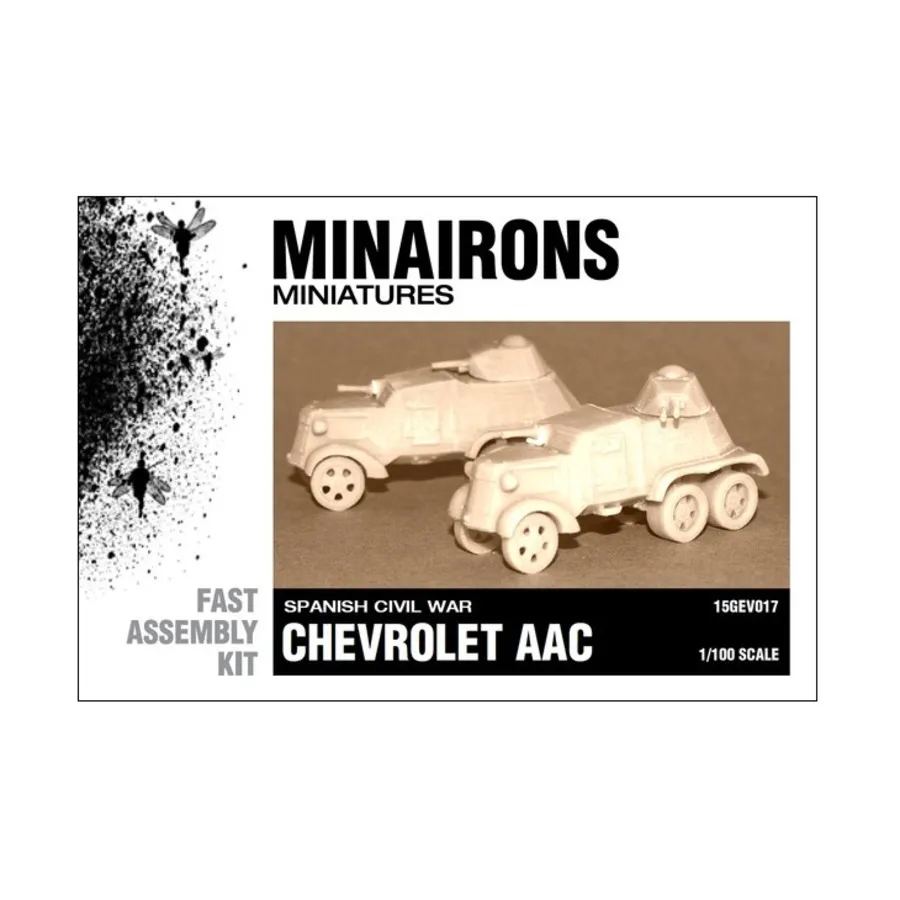 Шевроле ААС, Spanish Civil War - Vehicles (1:100)
Шевроле ААС, Spanish Civil War - Vehicles (1:100)