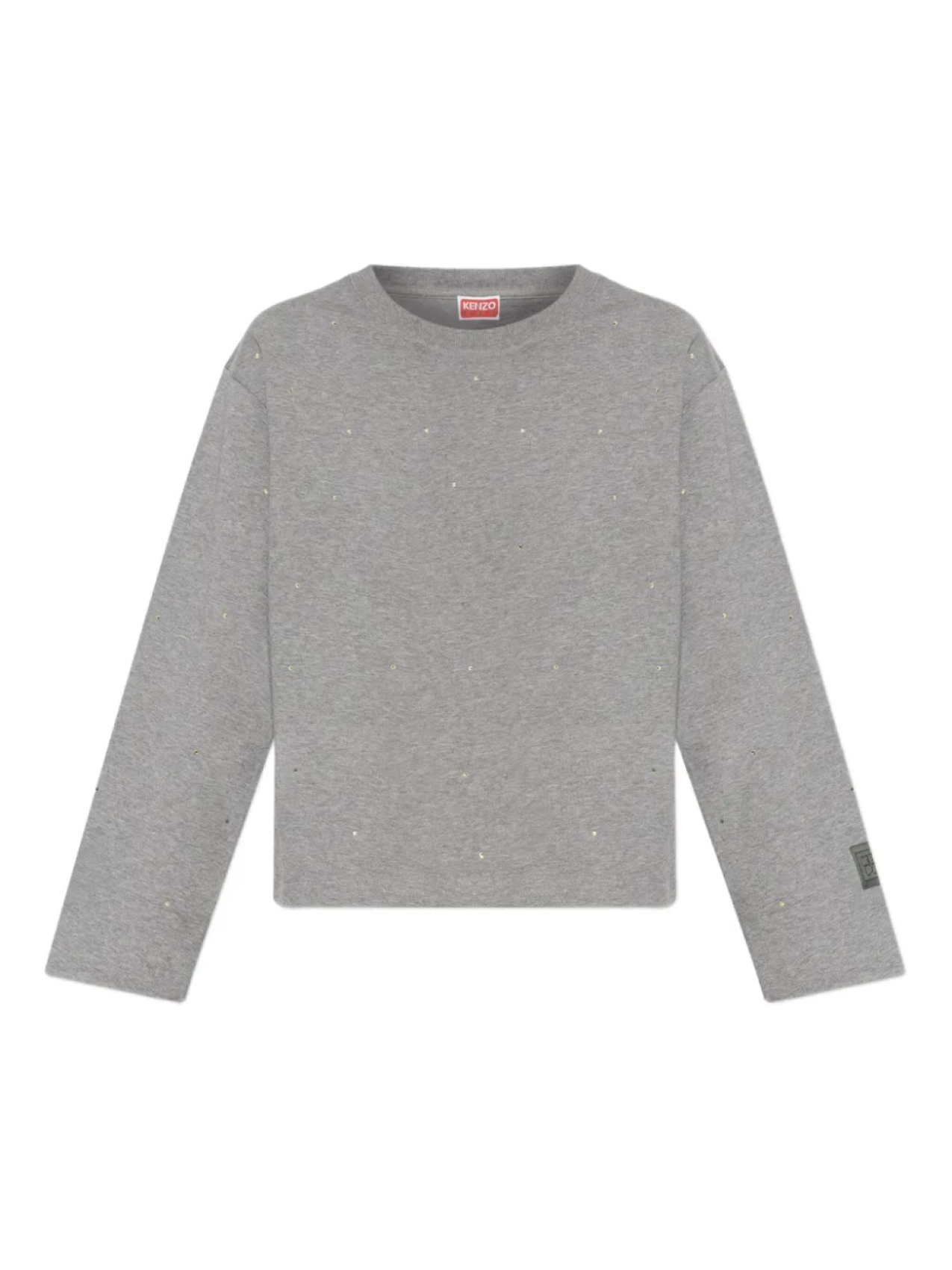 Толстовка, украшенная кристаллами Kenzo, серый
Толстовка, украшенная кристаллами Kenzo, серый