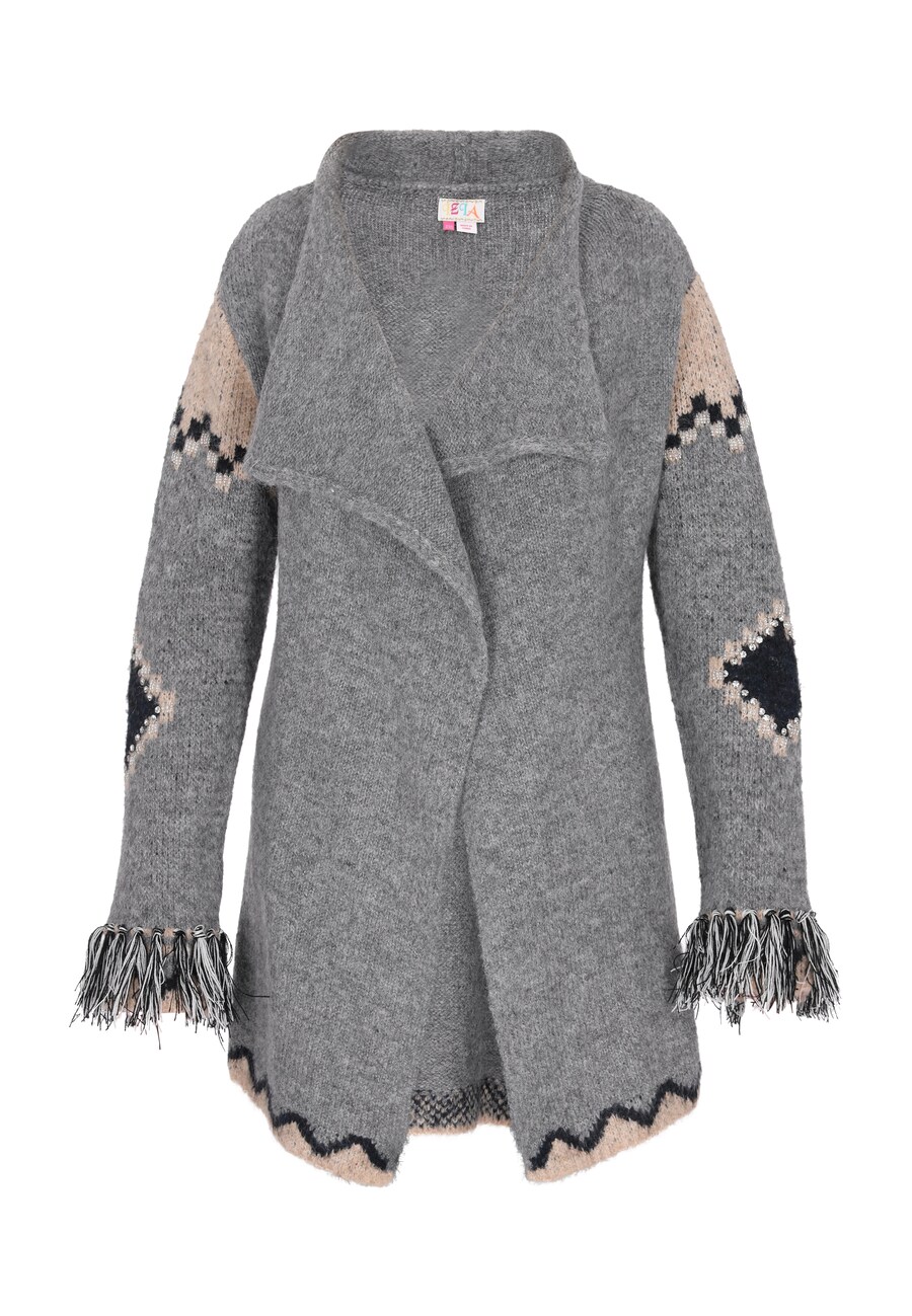 Вязаный кардиган IZIA, пятнистый серый
Вязаный кардиган IZIA, пятнистый серый