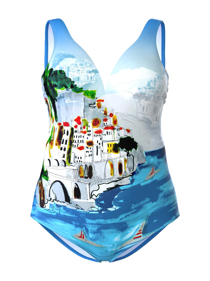 Купальник Ulla Popken, цвет azurblau
Купальник Ulla Popken, цвет azurblau