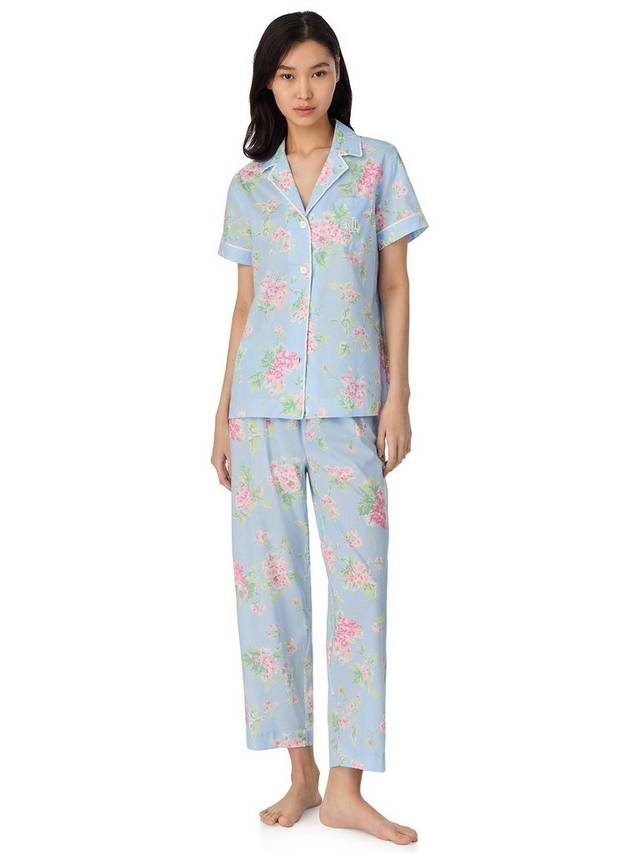 Комплект пижамы Lauren Woven с короткими рукавами и капри Ralph Lauren, Blue Floral
Комплект пижамы Lauren Woven с короткими рукавами и капри Ralph Lauren, Blue Floral