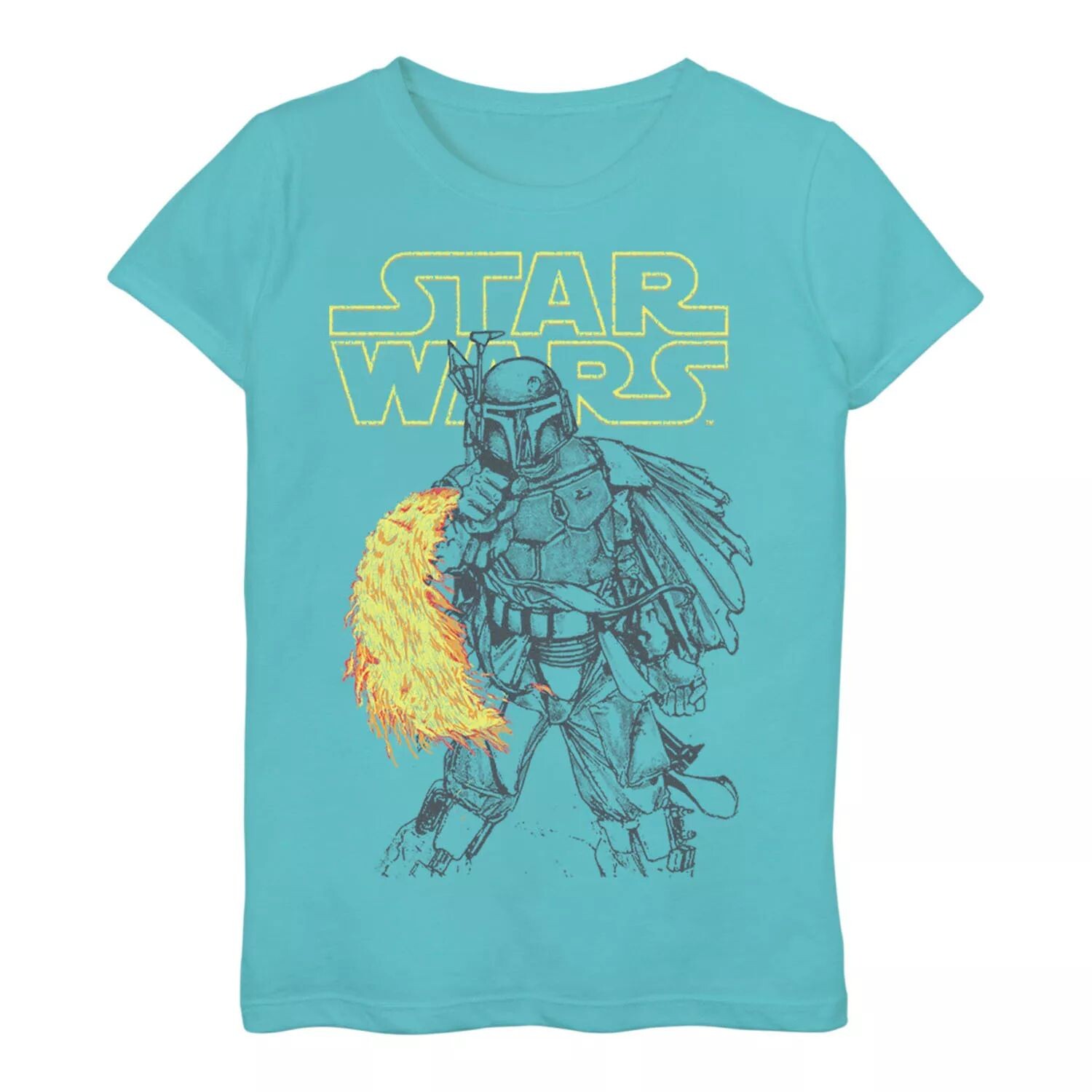 Футболка с огнеметом и портретом в стиле «Звездные войны» для девочек 3–16 лет Licensed Character
Футболка с огнеметом и портретом в стиле «Звездные войны» для девочек 3–16 лет Licensed Character