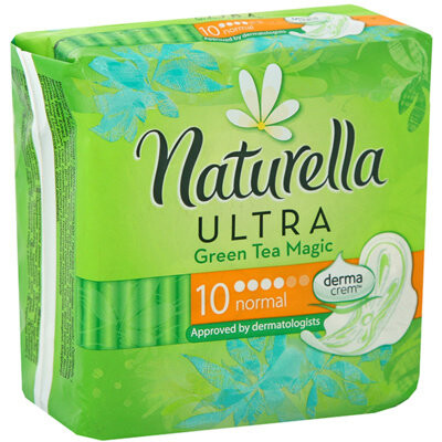 Прокладки гигиенические Green Tea Magic Normal, 10 шт. Naturella, Ultra
Прокладки гигиенические Green Tea Magic Normal, 10 шт. Naturella, Ultra