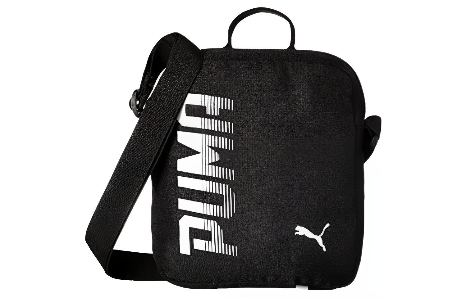 Сумка через плечо из ткани, кроссбоди унисекс черная PUMA
Сумка через плечо из ткани, кроссбоди унисекс черная PUMA
