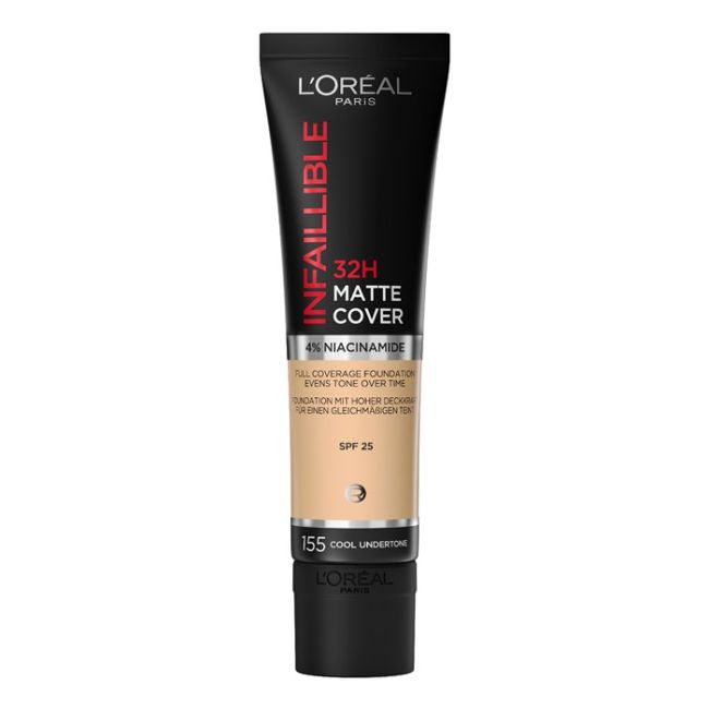 L'Oreal infaillible 32h матовая основа L'oreal Paris, цвет 155 natural rose, 30 мл
L'Oreal infaillible 32h матовая основа L'oreal Paris, цвет 155 natural rose, 30 мл