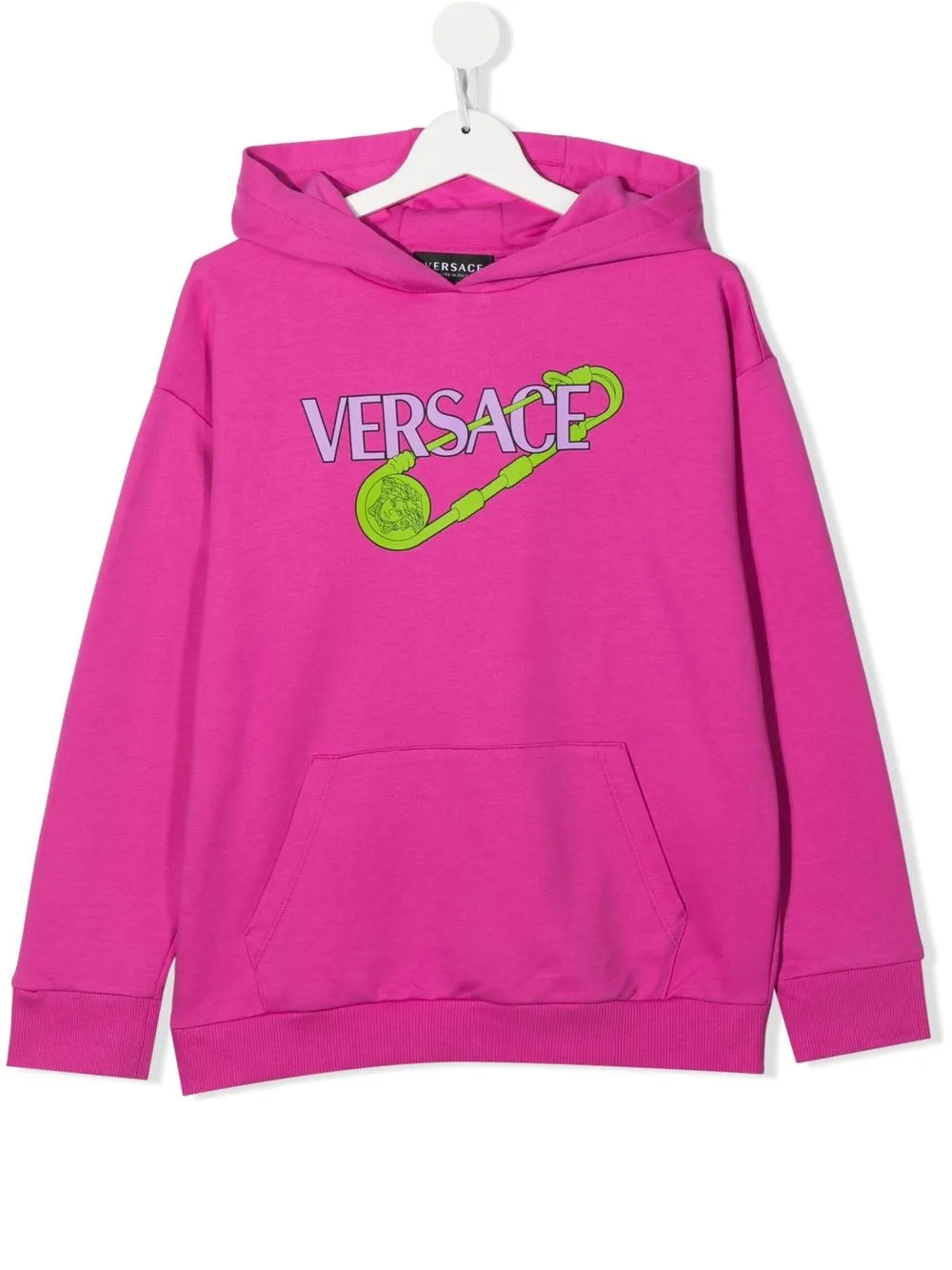 Худи с логотипом Versace Kids, розовый 
Худи с логотипом Versace Kids, розовый