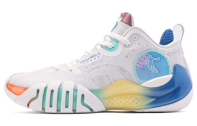 QIAODAN Баскетбольные кроссовки Sharpen The 5PRO Low, мужские, белые, синие
QIAODAN Баскетбольные кроссовки Sharpen The 5PRO Low, мужские, белые, синие