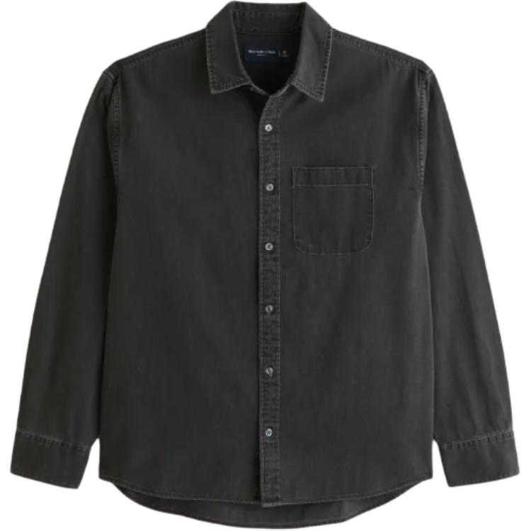 Abercrombie&Fitch Мужская черная рубашка
Abercrombie&Fitch Мужская черная рубашка