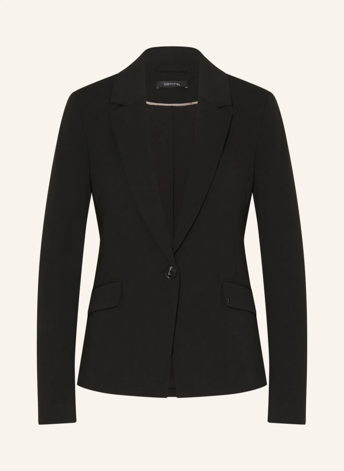 Блейзер из джерси Comma, черный
Блейзер из джерси Comma, черный