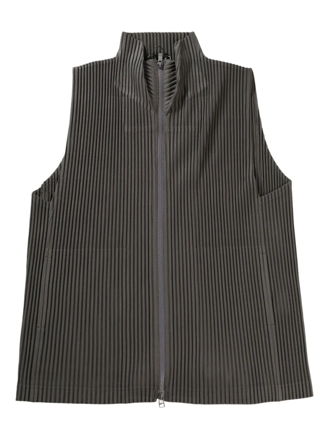 Плиссированный жилет Homme Plissé Issey Miyake, серый
Плиссированный жилет Homme Plissé Issey Miyake, серый