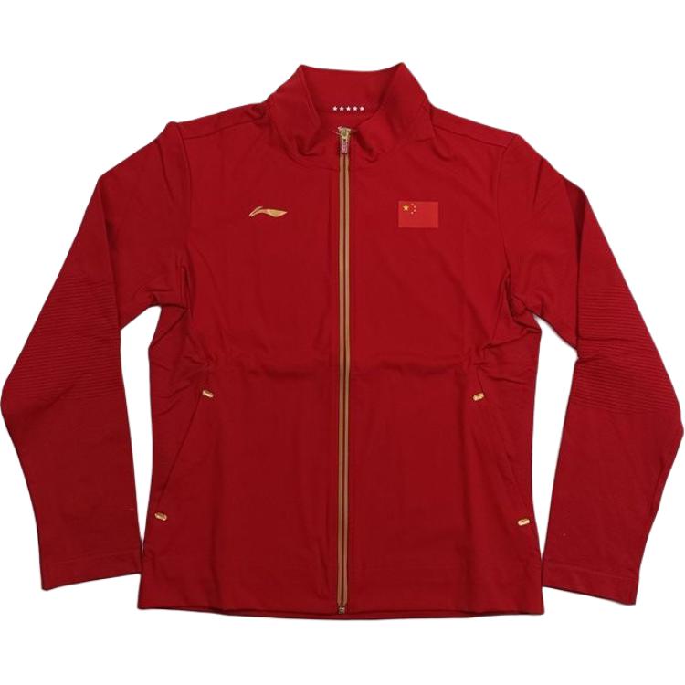 Мужская толстовка Li Ning, красная, с воротником-стойкой, средней длины
Мужская толстовка Li Ning, красная, с воротником-стойкой, средней длины