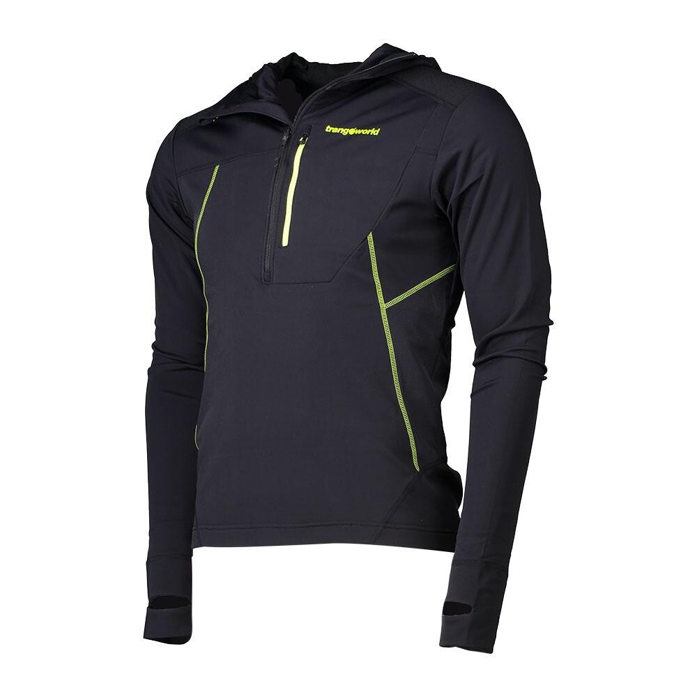 Толстовка на молнии Trangoworld Colonney Hooded, черный 
Толстовка на молнии Trangoworld Colonney Hooded, черный