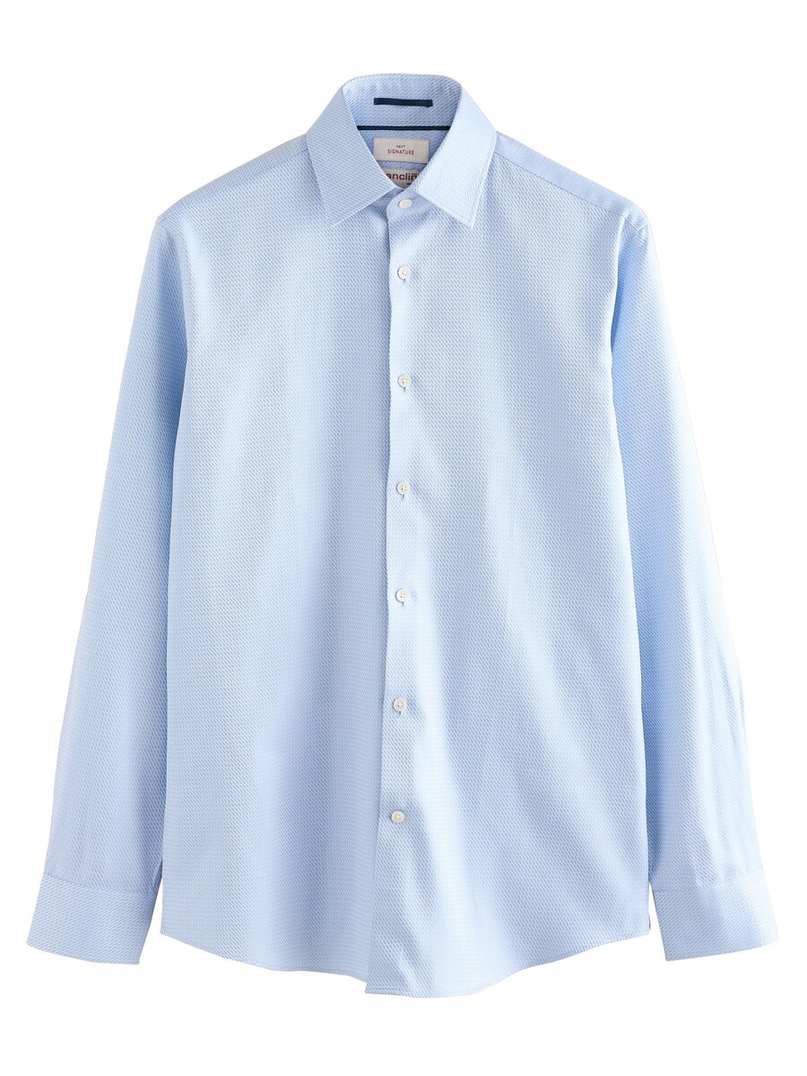 Приталенная рубашка на пуговицах Next, светло-синий
Приталенная рубашка на пуговицах Next, светло-синий