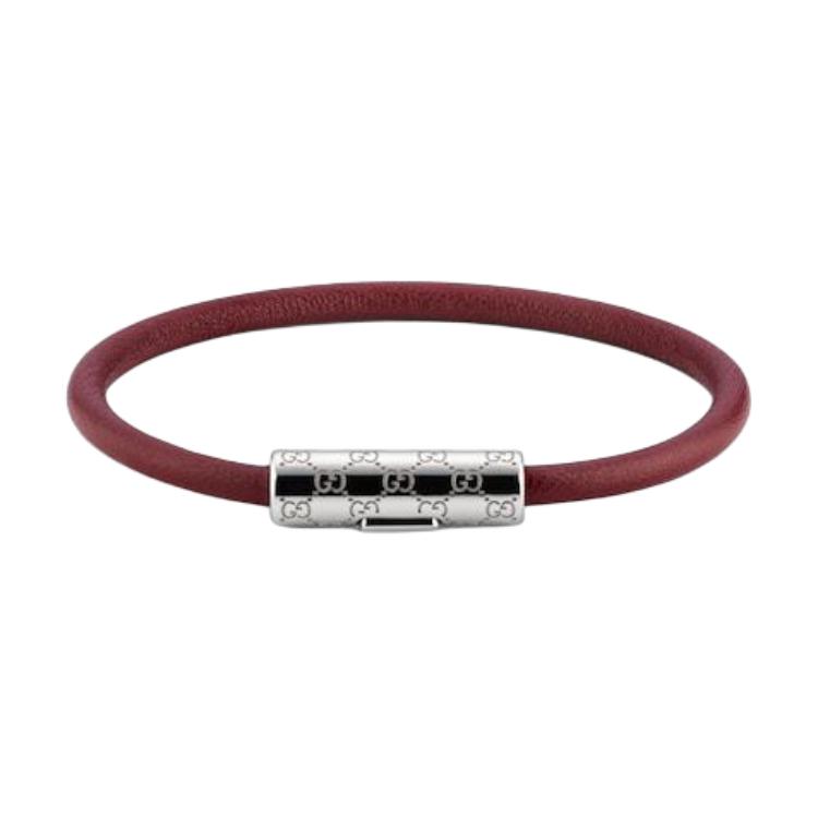Браслет с деталями Gg Gucci, красный
Браслет с деталями Gg Gucci, красный