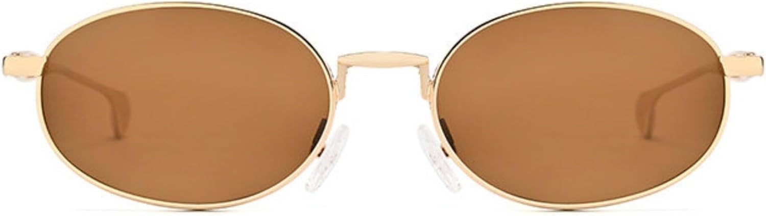 Солнцезащитные очки Willochra Y2K в овальной металлической оправе, популярные среди женщин и мужчин, винтажные, в маленькой оправе, роскошные дизайнерские панк-очки с защитой от УФ-излучения UV400, C7
Солнцезащитные очки Willochra Y2K в овальной металлической оправе, популярные среди женщин и мужчин, винтажные, в маленькой оправе, роскошные дизайнерские панк-очки с защитой от УФ-излучения UV400, C7