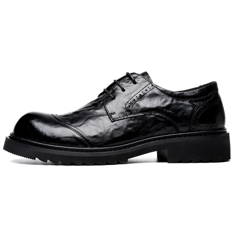 Romon Мужские повседневные туфли с низким верхом, черные/коричневые
Romon Мужские повседневные туфли с низким верхом, черные/коричневые