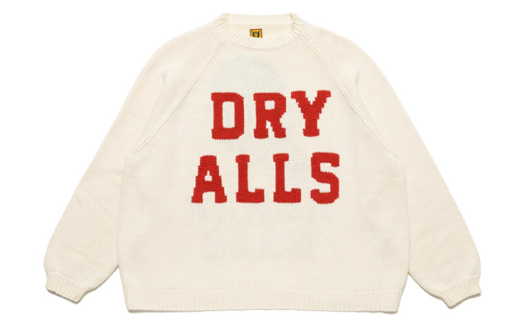 HUMAN MADE Свитер унисекс белый
HUMAN MADE Свитер унисекс белый