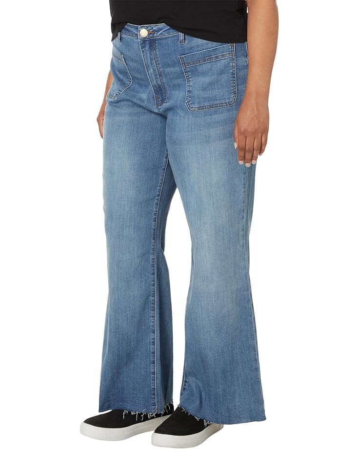 Джинсы KUT from the Kloth Meg High Rise Wide Leg Zip Fly - Raw Hem Patch Pockets, цвет Prevent
Джинсы KUT from the Kloth Meg High Rise Wide Leg Zip Fly - Raw Hem Patch Pockets, цвет Prevent