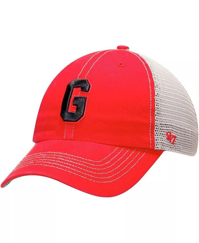 Мужская регулируемая кепка Red Georgia Bulldogs '47 в винтажном стиле G Trawler Trucker '47 Brand, красный
Мужская регулируемая кепка Red Georgia Bulldogs '47 в винтажном стиле G Trawler Trucker '47 Brand, красный