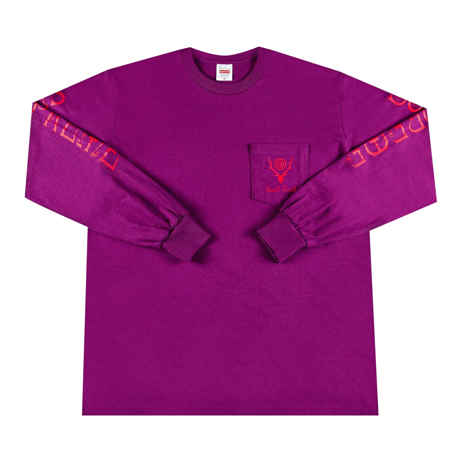 Футболка с карманами и длинными рукавами Supreme x SOUTH2 WEST8, цвет Фиолетовый
Футболка с карманами и длинными рукавами Supreme x SOUTH2 WEST8, цвет Фиолетовый