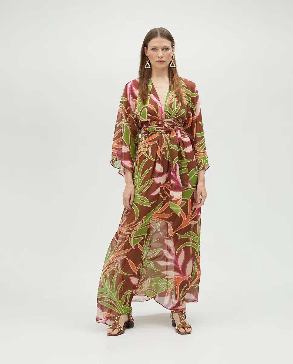 Длинное струящееся платье Lola Casademunt, коричневый
Длинное струящееся платье Lola Casademunt, коричневый