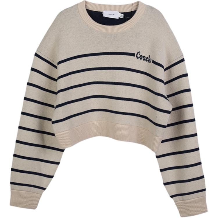 SS25 Вязаный свитер Women's Gray COACH, серый
SS25 Вязаный свитер Women's Gray COACH, серый