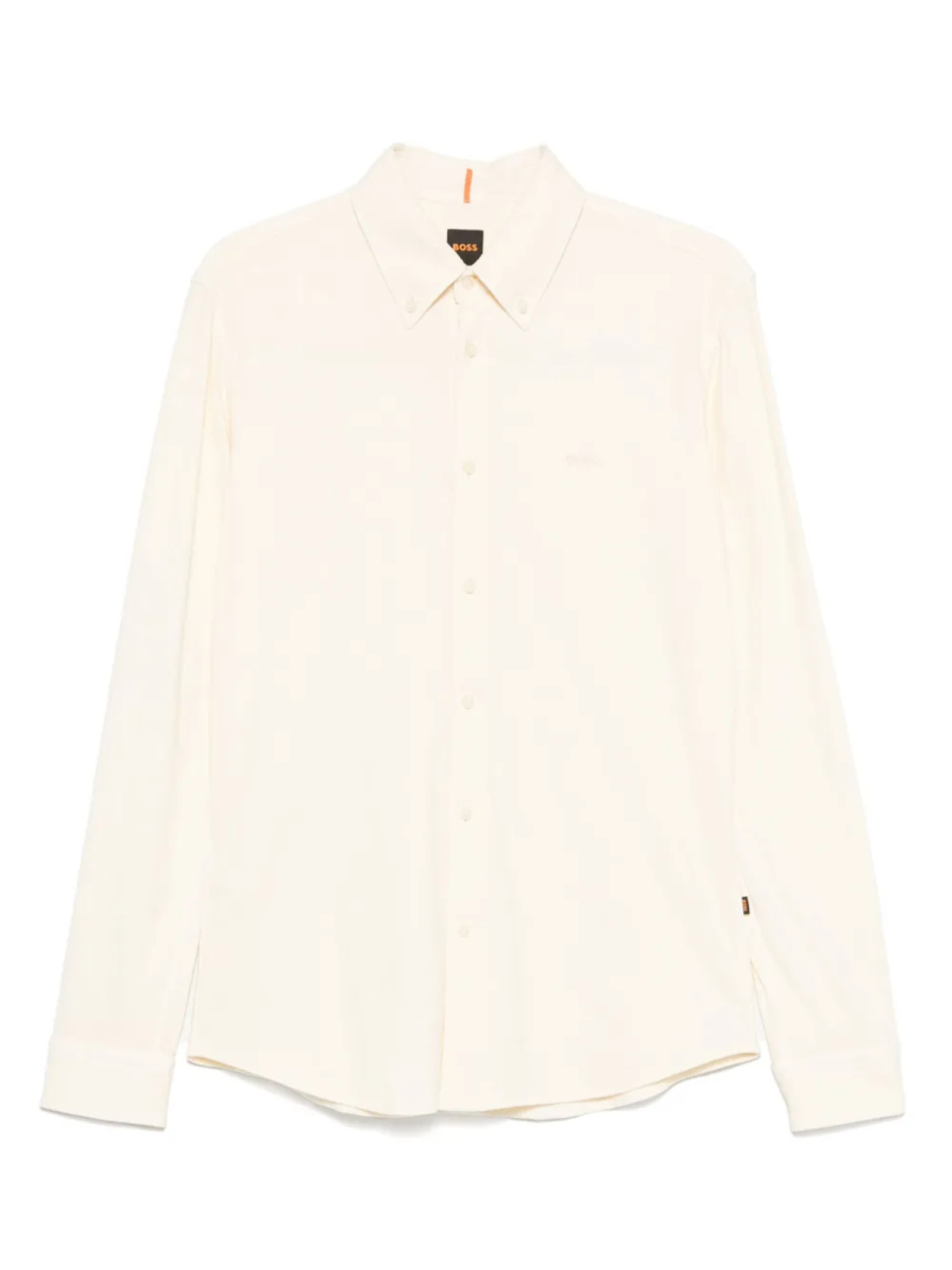 BOSS рубашка с вышитым логотипом, желтый
BOSS рубашка с вышитым логотипом, желтый