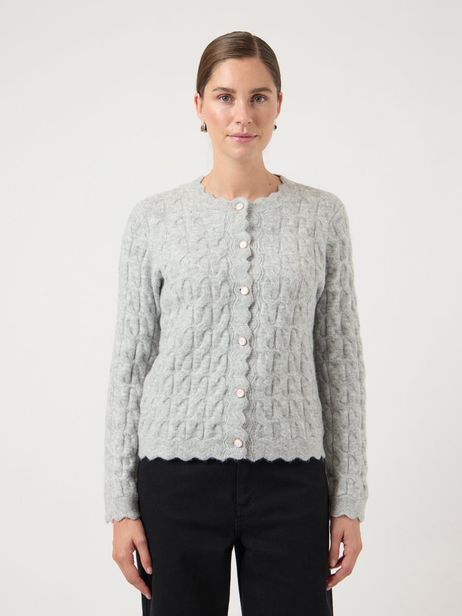 Кардиган YAS YASBUBERA CARDIGAN, Light Grey Melange/Mottled Light Grey
Кардиган YAS YASBUBERA CARDIGAN, Light Grey Melange/Mottled Light Grey