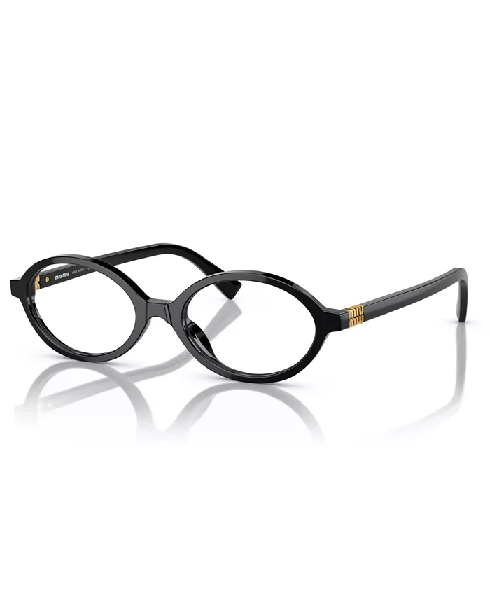 Женские узкие очки, MU 01XV MIU MIU, черный
Женские узкие очки, MU 01XV MIU MIU, черный