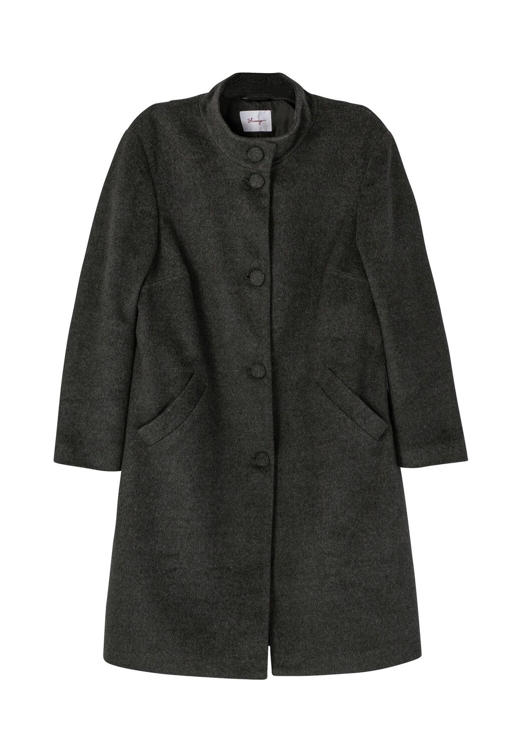 Пальто оверсайз с воротником стойкой, пушистое sheego, цвет Anthrazit Meliert
Пальто оверсайз с воротником стойкой, пушистое sheego, цвет Anthrazit Meliert