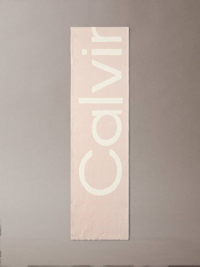 Шарф из смеси кашемира и шерсти Bold Logo Calvin Klein, Chalk/Chateau
Шарф из смеси кашемира и шерсти Bold Logo Calvin Klein, Chalk/Chateau