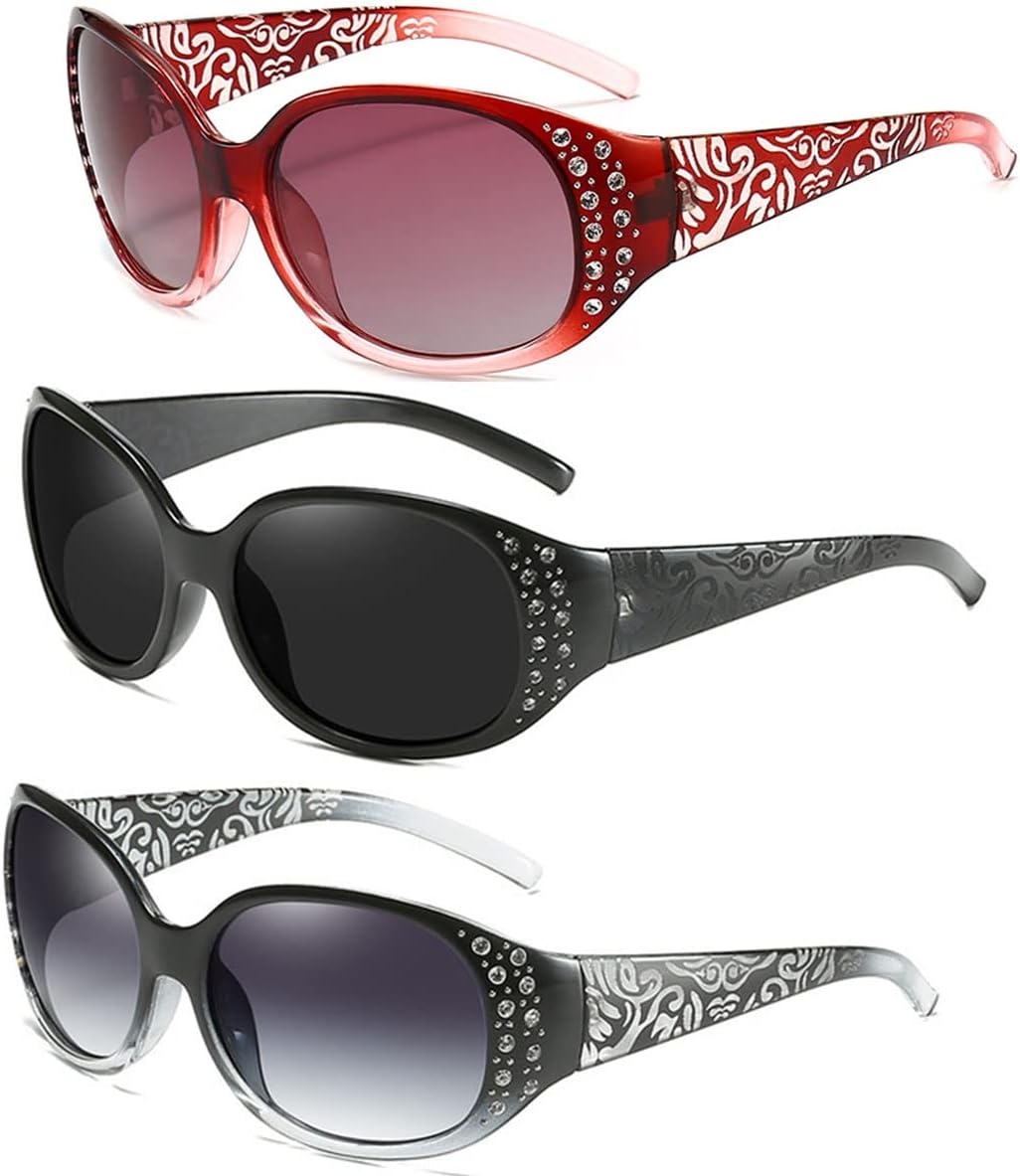 Поляризованные солнцезащитные очки для женщин, элегантные солнцезащитные очки с стразами, женские солнцезащитные очки для путешествий, очки для вождения Generic, Claret Black and Grey
Поляризованные солнцезащитные очки для женщин, элегантные солнцезащитные очки с стразами, женские солнцезащитные очки для путешествий, очки для вождения Generic, Claret Black and Grey