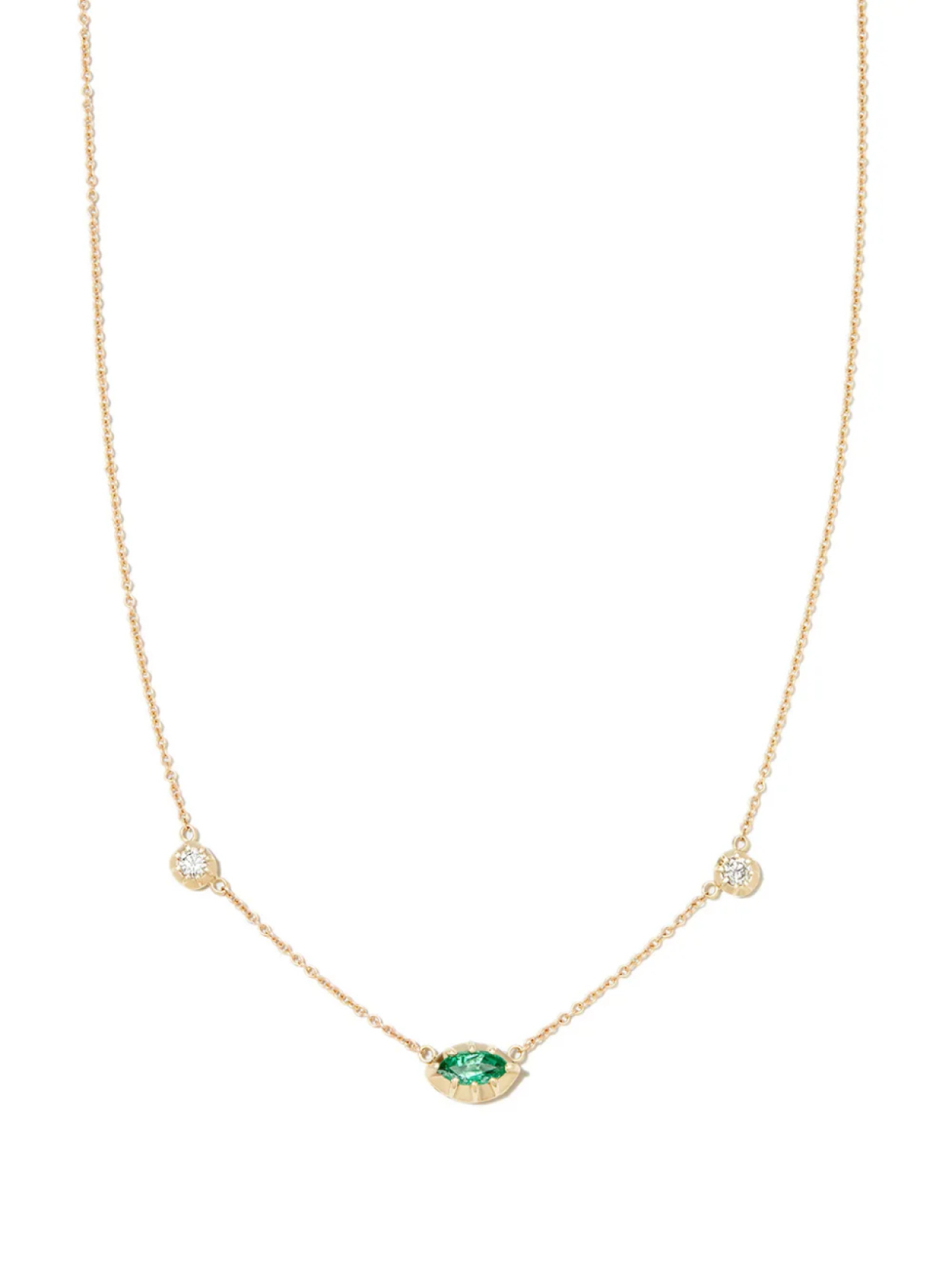 Jacquie Aiche колье Sophia из желтого золота с бриллиантами и изумрудом, золотой
Jacquie Aiche колье Sophia из желтого золота с бриллиантами и изумрудом, золотой