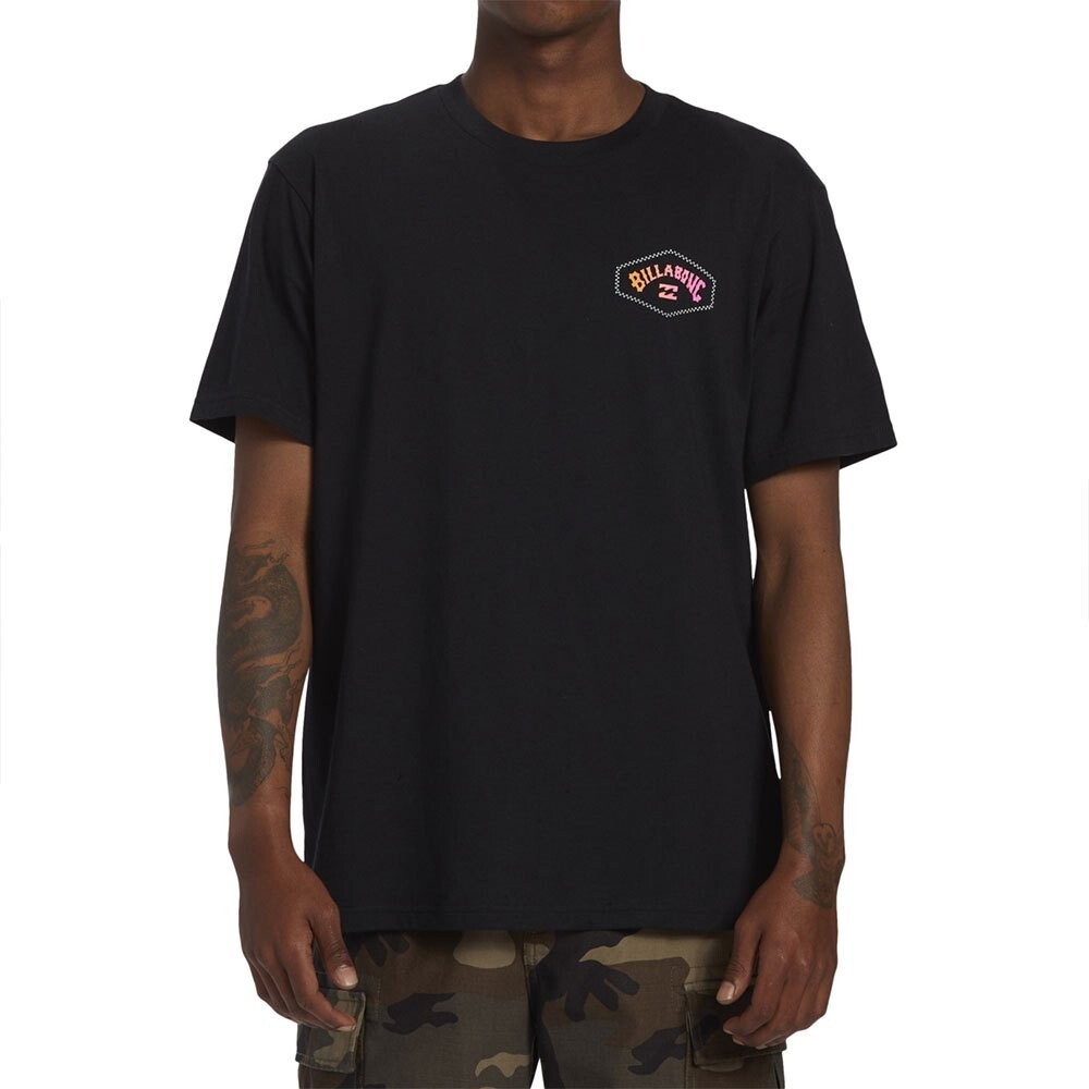 Футболка с коротким рукавом Billabong Exit Arch, черный 
Футболка с коротким рукавом Billabong Exit Arch, черный
