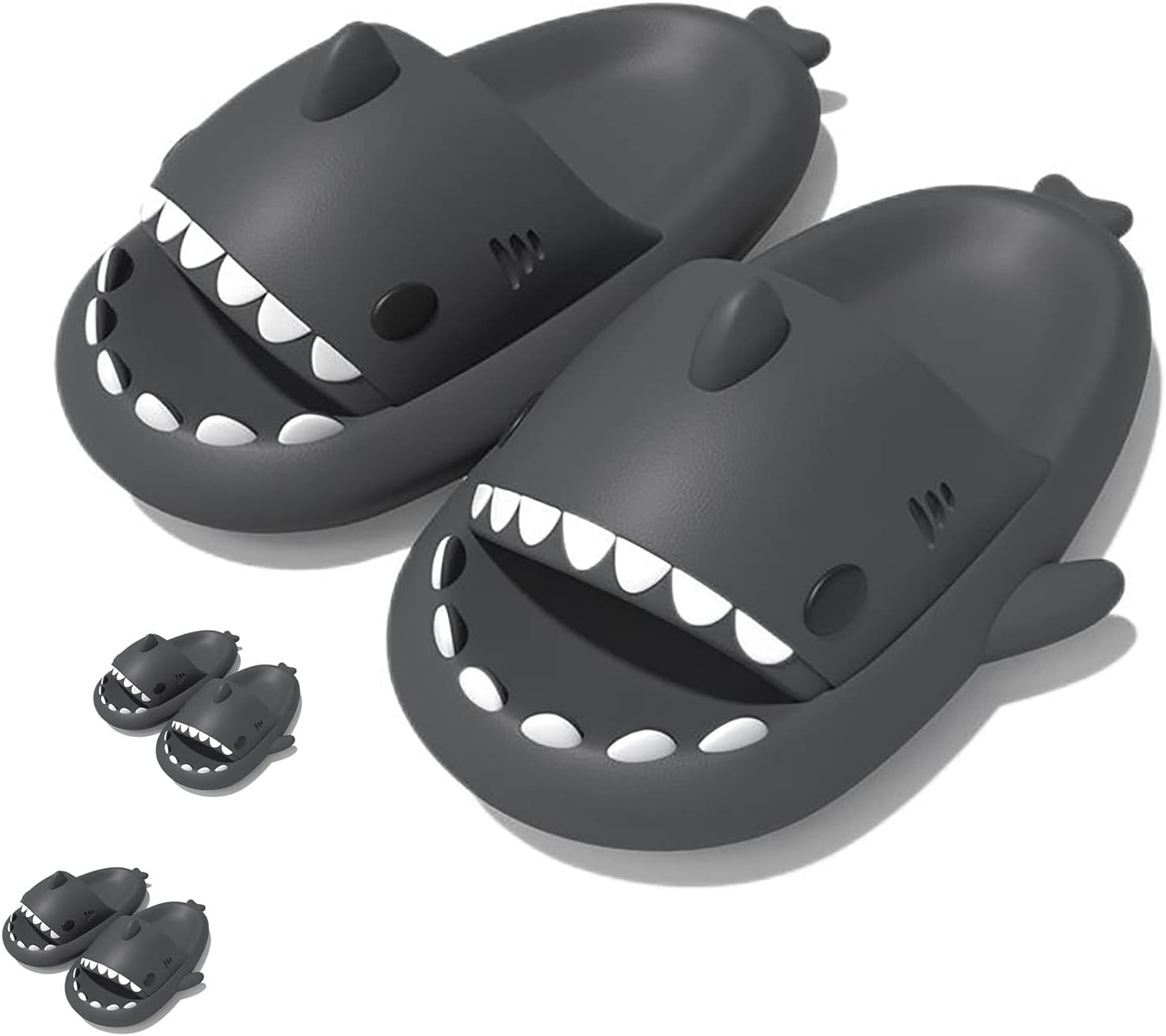 Шлепанцы с акулами для женщин и мужчин, оригинальные шлепанцы Shark Slides, пляжные и для ванной, шлепанцы с акулой Generic, черный
Шлепанцы с акулами для женщин и мужчин, оригинальные шлепанцы Shark Slides, пляжные и для ванной, шлепанцы с акулой Generic, черный