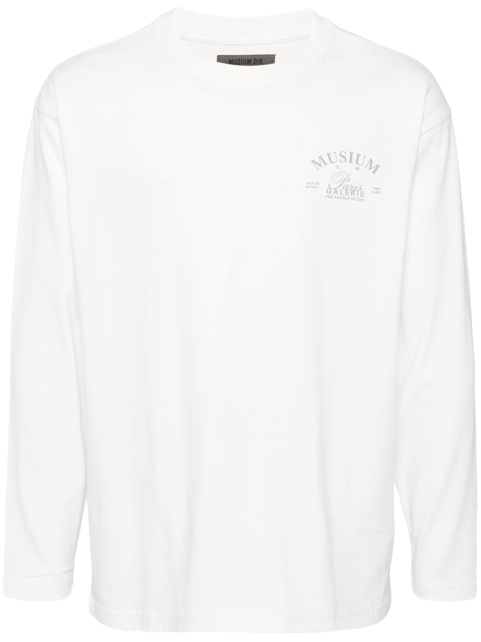 Лонгслив с логотипом Musium Div., белый
Лонгслив с логотипом Musium Div., белый