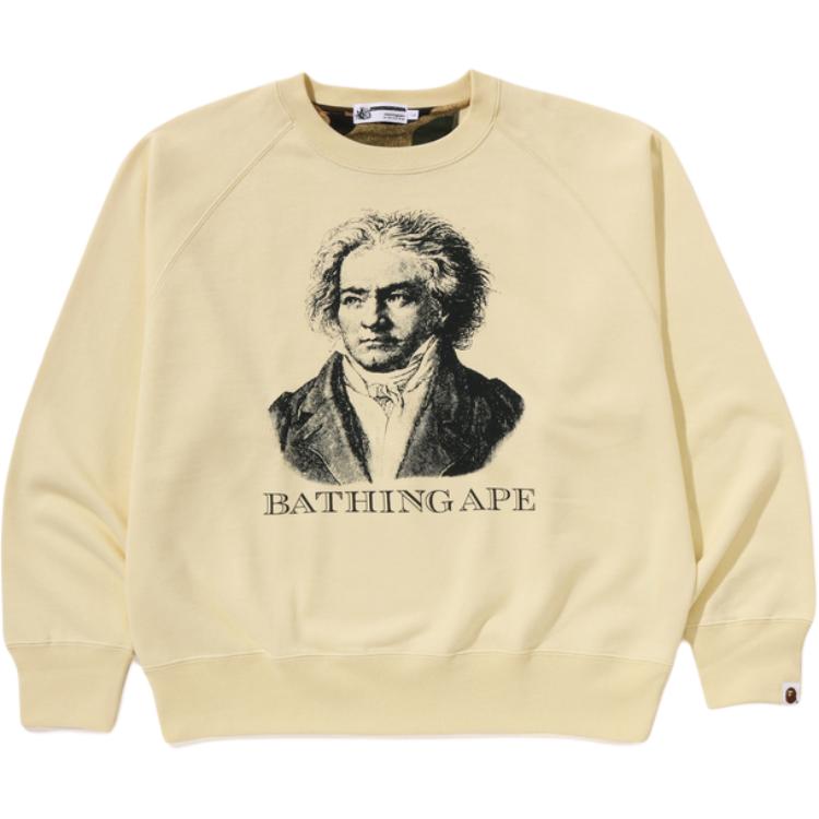 Legacy Cotton Sweatshirt A BATHING APE, слоновая кость, Бежевый, Legacy Cotton Sweatshirt A BATHING APE, слоновая кость
Legacy Cotton Sweatshirt A BATHING APE, слоновая кость, Бежевый, Legacy Cotton Sweatshirt A BATHING APE, слоновая кость