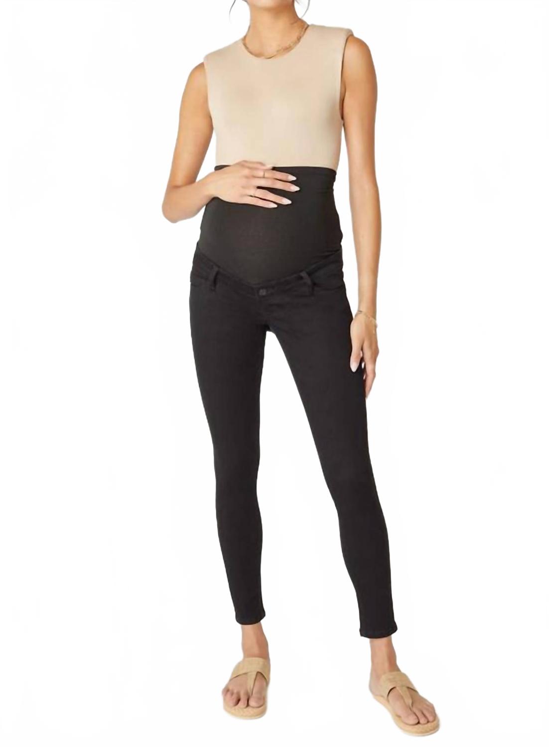 Черные суперузкие джинсы для беременных Avah Maternity KanCan
Черные суперузкие джинсы для беременных Avah Maternity KanCan