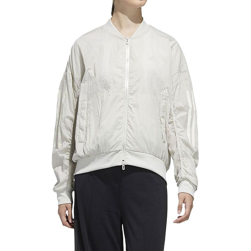 Куртки Пальто Женские Белый Adidas 
Куртки Пальто Женские Белый Adidas