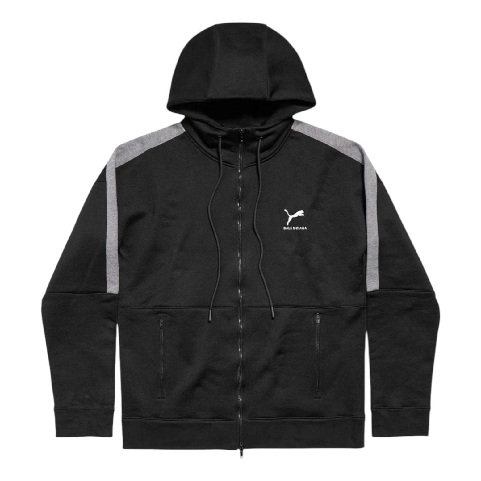 Куртка-худи Balenciaga x Puma, цвет «Черный темно-серый меланж»
Куртка-худи Balenciaga x Puma, цвет «Черный темно-серый меланж»