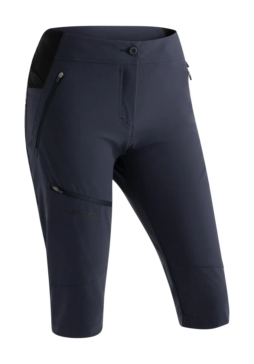 Капри Maier Sports "Latit Capri Vario", женские капри, короткие походные брюки, уличные брюки с 4 карманами, стандартного кроя, синий
Капри Maier Sports "Latit Capri Vario", женские капри, короткие походные брюки, уличные брюки с 4 карманами, стандартного кроя, синий